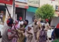 Punjab Barnala Sanitation Workers Police Lathicharge Protest AAP Government Panchjanya