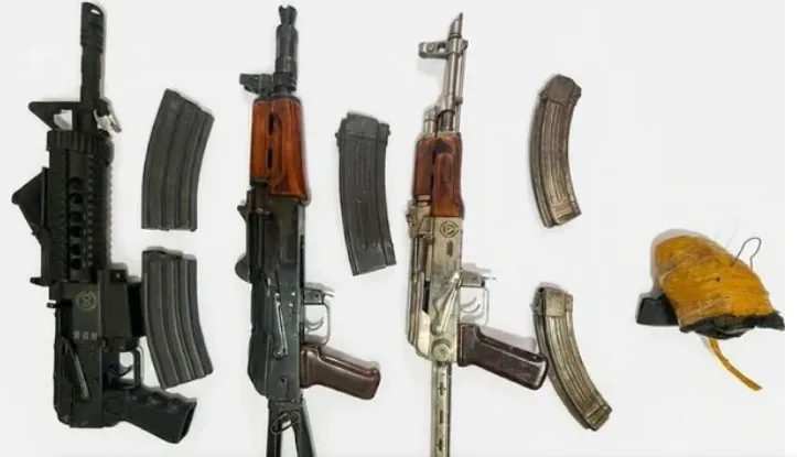 Punjab Terror Module ISI Drone Dropped Weapons AK 47 LMG Seized Amritsar Rural Police Delhi Threat