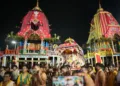 Puri Rath Yatra Hera Panchami Gundicha Temple Adap Mandap Darshan Lord Jagannath Mata Laxmi Panchjanya