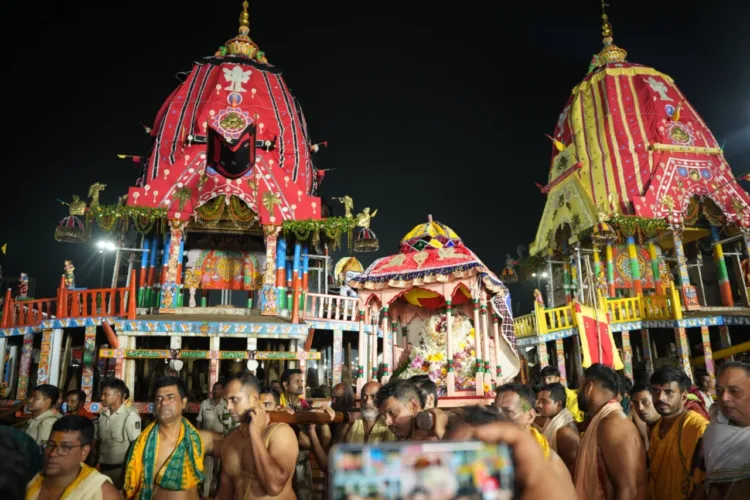 Puri Rath Yatra Hera Panchami Gundicha Temple Adap Mandap Darshan Lord Jagannath Mata Laxmi Panchjanya