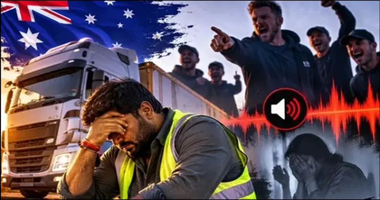 Racism with indian trucker in austrelia