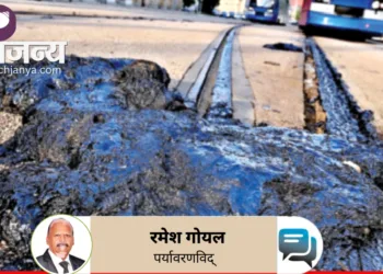 जर्मनी की एक सड़क का यह है हाल