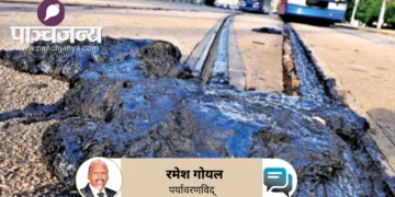 जर्मनी की एक सड़क का यह है हाल