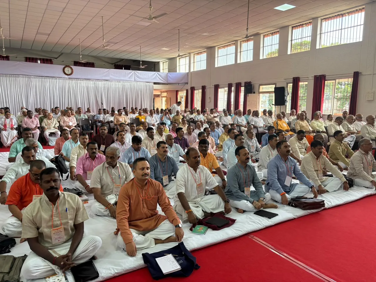 RSS Akhil Bharatiya Prant Pracharak Baithak Belagavi Karnataka Mohan Bhagwat Dattatreya Hosabale 1