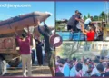 Assam Flood 2026 RSS Volunteers Relief Work Sivasagar Betbari Amguri Food Water Distribution Panchjanya