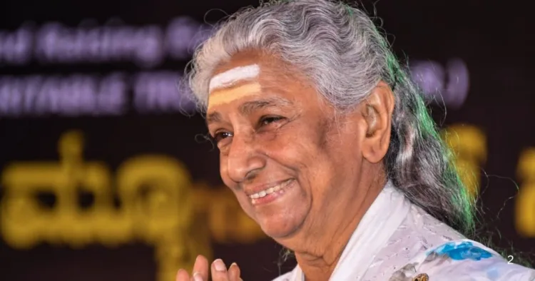 एस जानकी (फाइल फोटो)