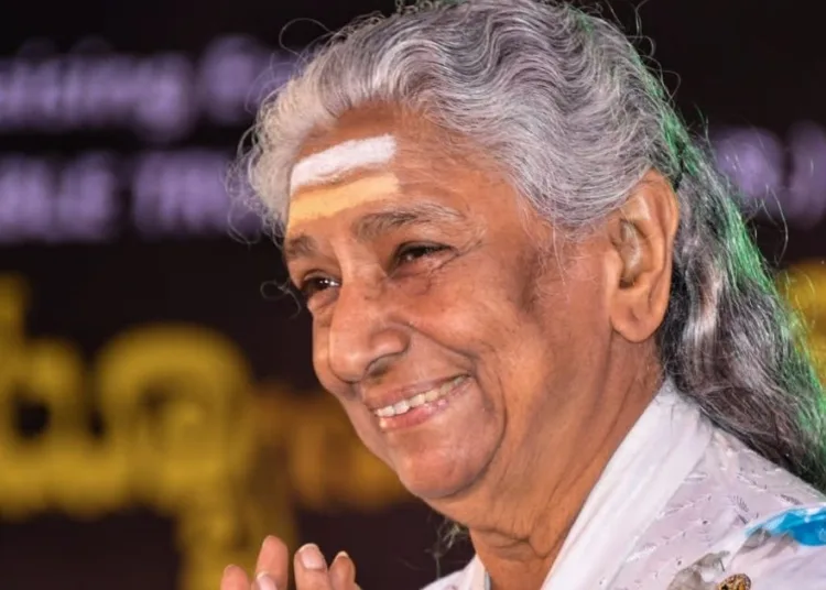 एस जानकी (फाइल फोटो)
