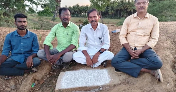 शिवगंगा में मिला प्राचीन शिलालेख