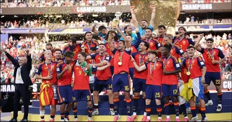 Spain becomes new FIFA world cup champion