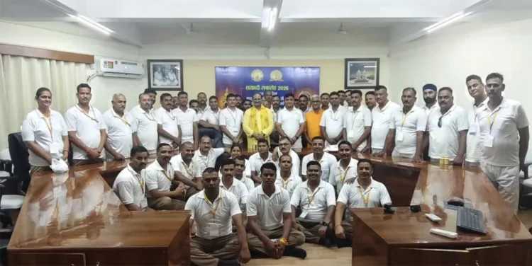 Stress Management Camp Uttarakhand Traffic Police Shantikunj Haridwar Dr Chinmay Pandya Dev Sanskriti Vishwavidyalaya