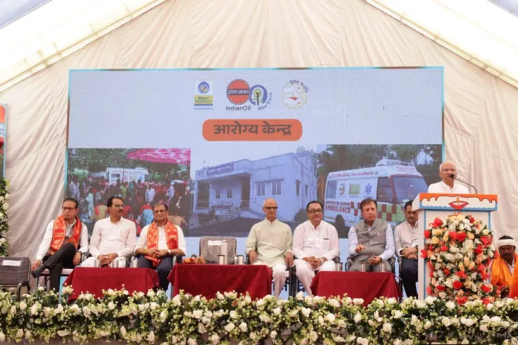 Suresh Soni RSS Seva Bharti Tribal Empowerment Center Meghnagar Panchjanya