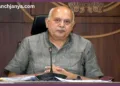 UP Agriculture Minister Surya Pratap Shahi Press Conference Fertilizer Supply Panchjanya