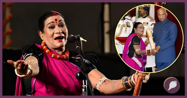 Teejan Bai Passes Away Pandavani Singer Lokmanthan Parivar J Nandakumar Tribute Bhopal 2016