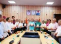 Uttarakhand CM Pushkar Singh Dhami Releases Seva Vidhi Book RC Lohani Dehradun Panchjanya
