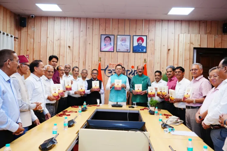 Uttarakhand CM Pushkar Singh Dhami Releases Seva Vidhi Book RC Lohani Dehradun Panchjanya
