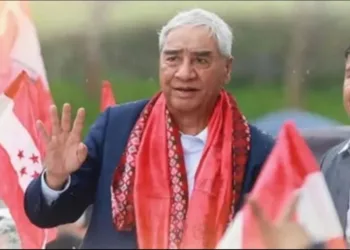 नेपाल के पूर्व प्रधानमंत्री शेरबहादुर देउबा