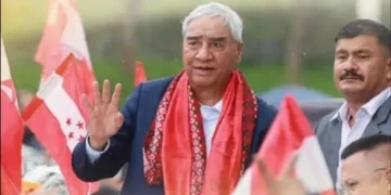 नेपाल के पूर्व प्रधानमंत्री शेरबहादुर देउबा