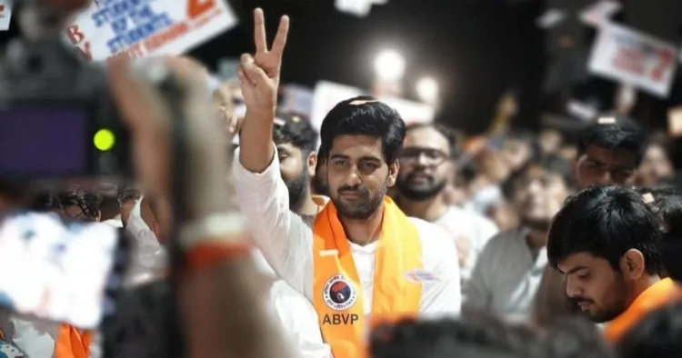 पंजाब विश्वविद्यालय छात्रसंघ चुनाव में एबीवीपी ने लहराया परचम।