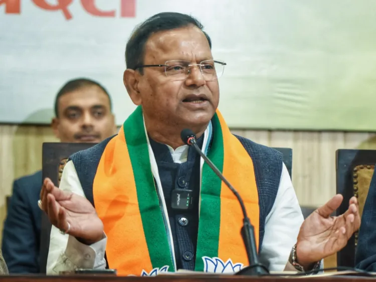 BJP UP President Pankaj Chaudhary Attacks Samajwadi Party Akhilesh Yadav Panchjanya