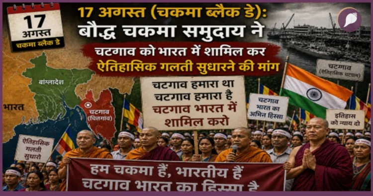Chakma Black Day Buddhist Community Demands Chittagong Hill Tracts Merge With India Panchjanya
