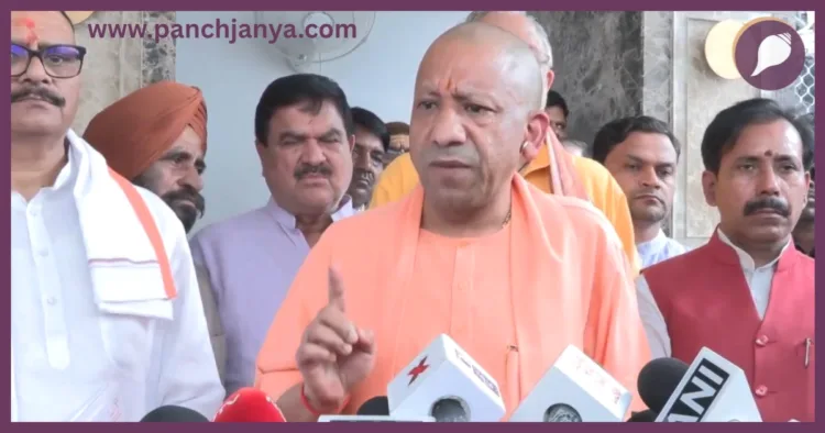 cm yogi adityanath slams sp congress over ayodhya