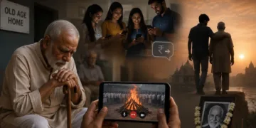 आभासी दुनिया और इनके बीच खोते मानवीय संस्कार