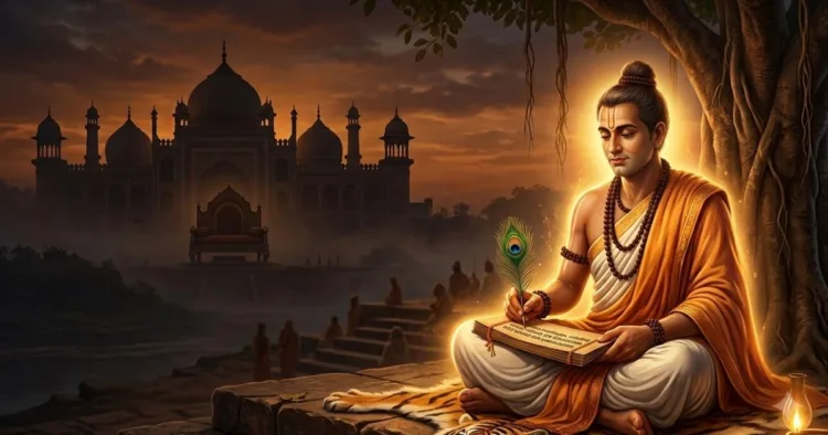 गोस्वामी तुलसीदास जयंती (चित्र एआई द्वारा निर्मित)