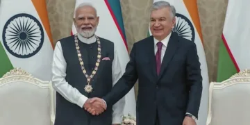 प्रधानमंत्री मोदी को उज़्बेकिस्तान का सर्वोच्च सम्मान मिला