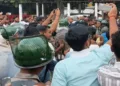 झारखंड में छात्रों का प्रदर्शन