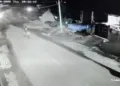 सीसीटीवी फुटेज में भागता दिखा हमलावर