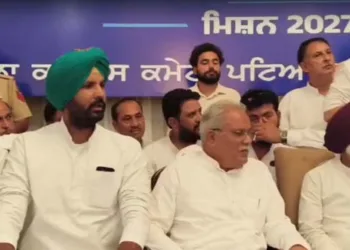 Punjab Congress Factionism Bhupesh Baghel Raja Warring Charanjit Channi Panchjanya