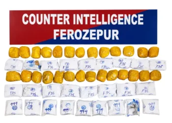 Punjab Police BSF Fazilka 30 Kg Heroin Seizure Pakistan Drug Module Gaurav Yadav Panchjanya