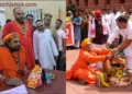 Rahul Gandhi Pappu Yadav Awadhesh Prasad FIR Varanasi Kashi Saints Parliament Protest Panchjanya