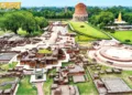 सारनाथ में उत्खनन में मिले अवशेष