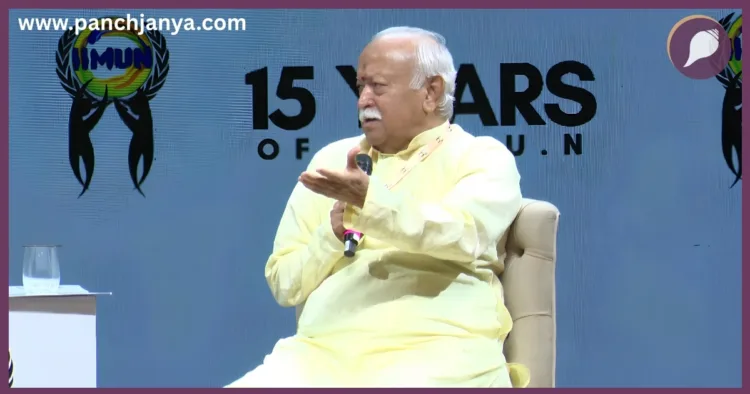 Sarsanghchalak Dr Mohan Bhagwat IIMUN Mumbai Speech Gen Z