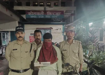 आरोपी पुलिस की गिरफ्त में