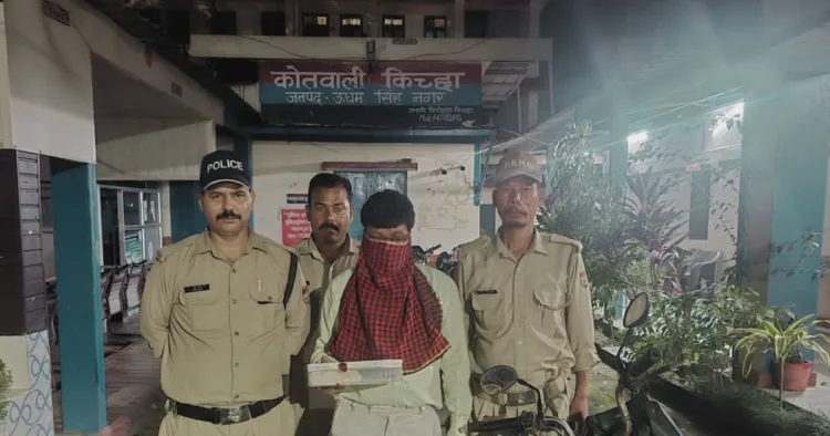 आरोपी पुलिस की गिरफ्त में
