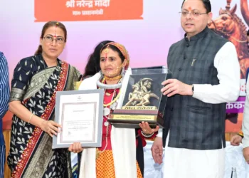 Uttarakhand Teelu Routeli Award Pushkar Singh Dhami Aanganwadi Workers Felicitated Panchjanya