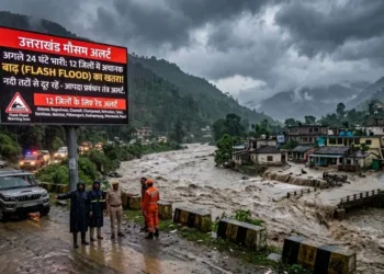 उत्तराखंड में आकस्मिक बाढ़ का खतरा