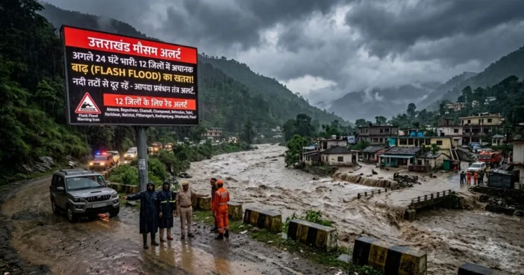 उत्तराखंड में आकस्मिक बाढ़ का खतरा