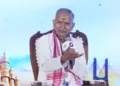 सुशासन संवाद मुबंई में बोलते वी भागैय्या जी