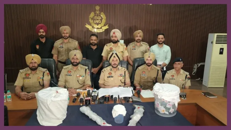 Amritsar Drone Smuggling Heroin AK47 Recovery Punjab Police DGP Gaurav Yadav Panchjanya