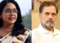 अपर्णा कुरूप और राहुल गांधी