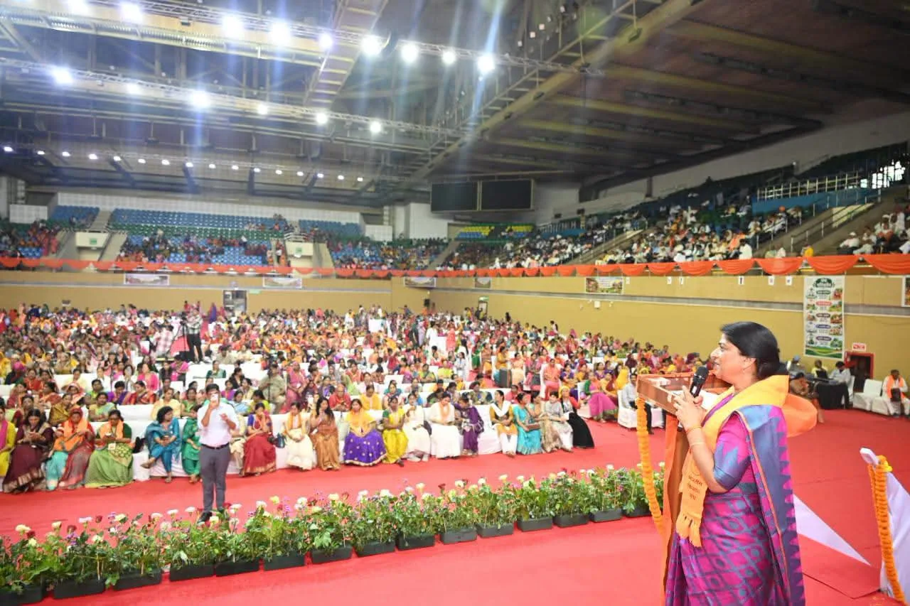 Bharatiya Kisan Sangh All India Kisan Karyakarta Sammelan Indira Gandhi Indoor Stadium Delhi Panchjanya