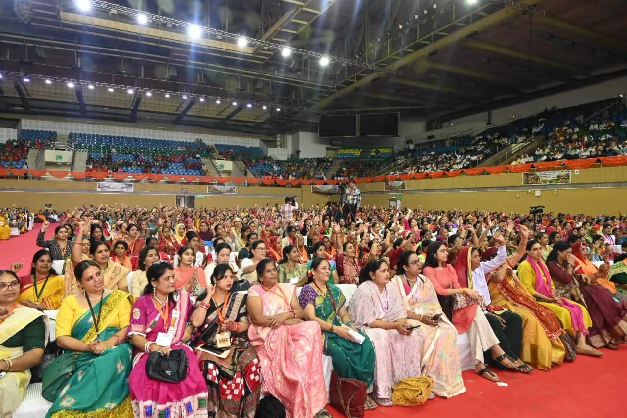 Bharatiya Kisan Sangh All India Kisan Karyakarta Sammelan Indira Gandhi Indoor Stadium Delhi Panchjanya