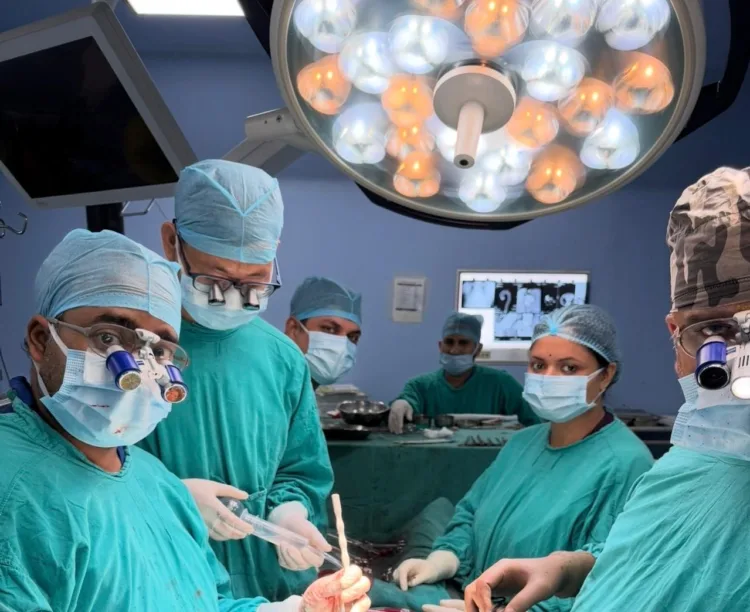 BHU First Keyhole Heart Bypass Surgery MICS CABG Sir Sunderlal Hospital Varanasi