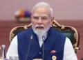 ब्रिक्स शिखर सम्मेलन में वक्तव्य देते प्रधानमंत्री श्री नरेंद्र मोदी
