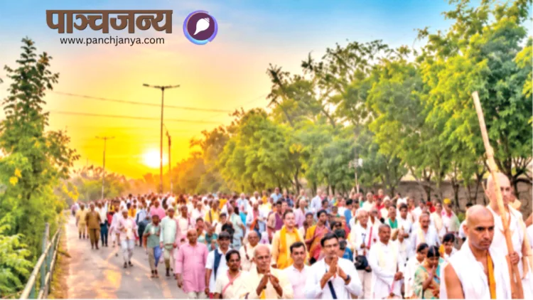 84 कोस परिक्रमा मार्ग का विकास किया जा रहा है