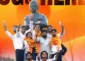 दिल्ली विश्वविद्यालय छात्रसंघ चुनाव में एबीवीपी ने अध्यक्ष, सचिव और संयुक्त सचिव पद पर जीत हासिल की।