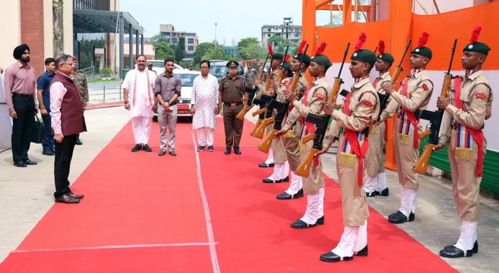 guwahati vidya bharati namami bharatam vande mataram gen upendra dwivedi 4